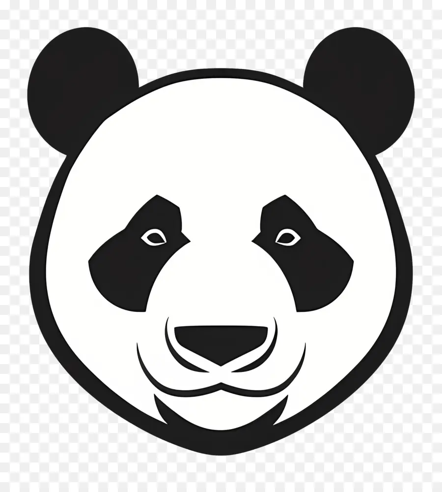Desain Yang Sederhana，Panda Bear PNG