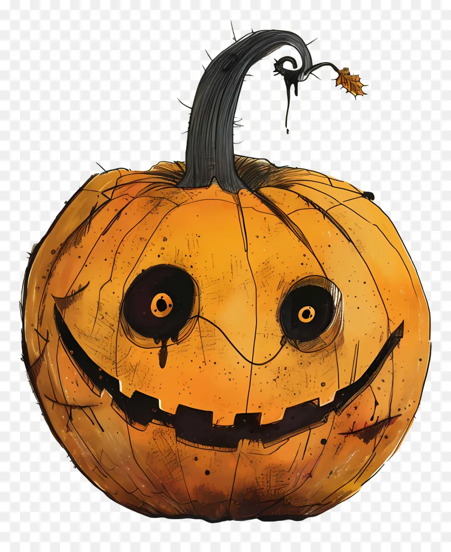 Jack O Lentera，Labu Kuning PNG