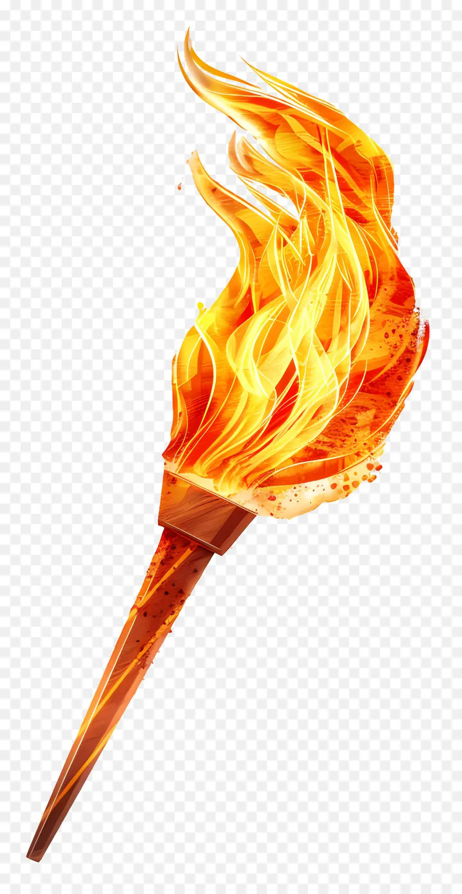 Obor Olimpiade，Api PNG