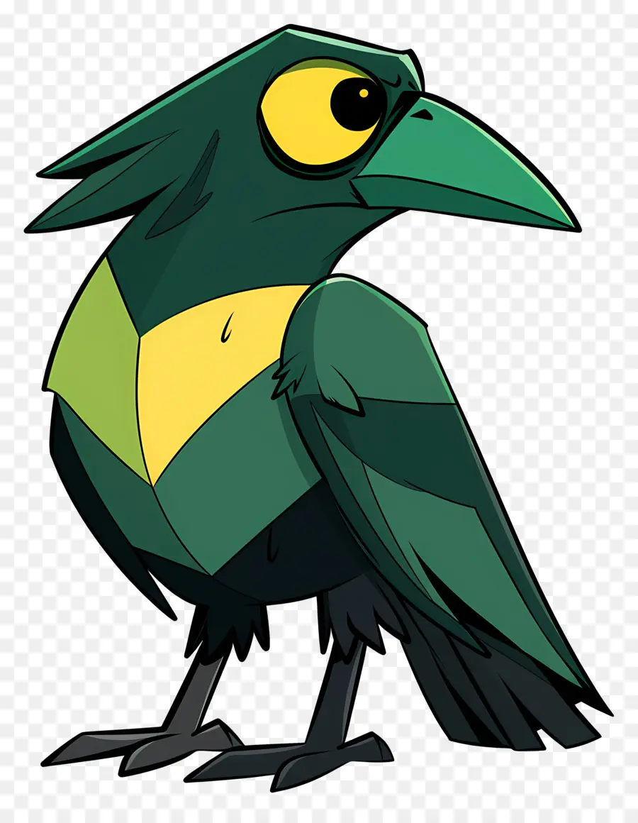 Kartun Gagak，Burung Hantu PNG