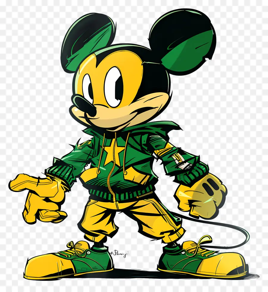 Miki Tikus，Karakter Kartun PNG