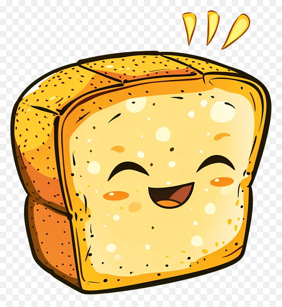 Roti Lucu，Roti Tersenyum PNG