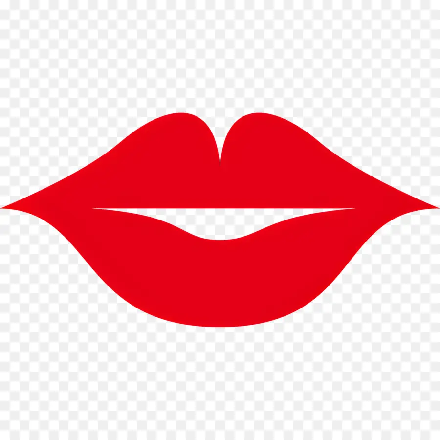 Lipstik Mark，Bibir Merah PNG