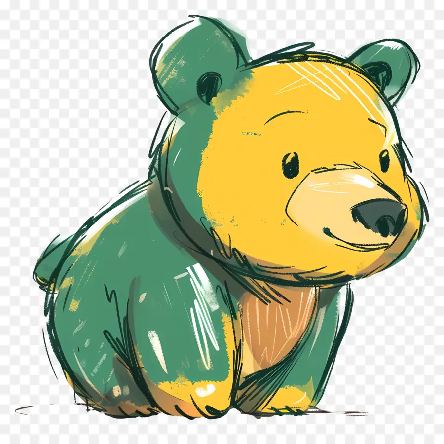 Kartun Beruang，Boneka Hewan PNG