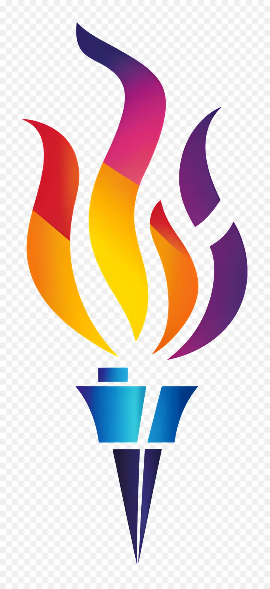 Obor Olimpiade，Desain Logo PNG