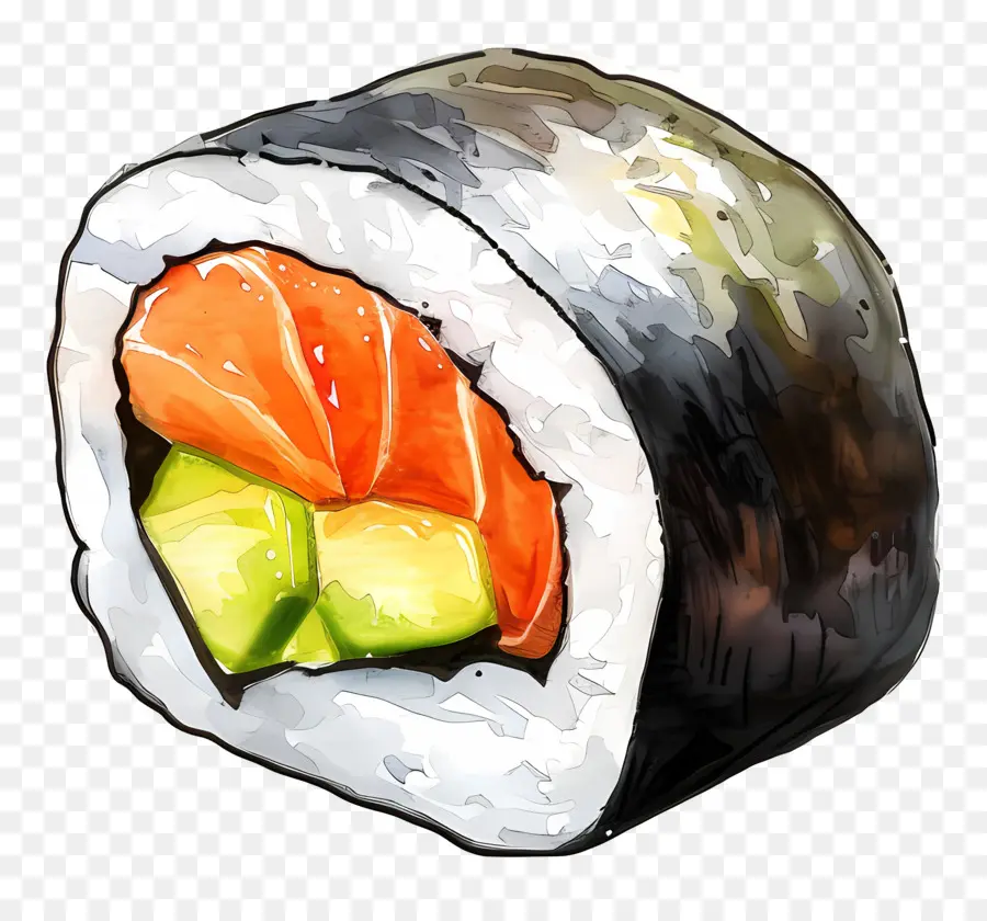 Sushi，Salmon PNG