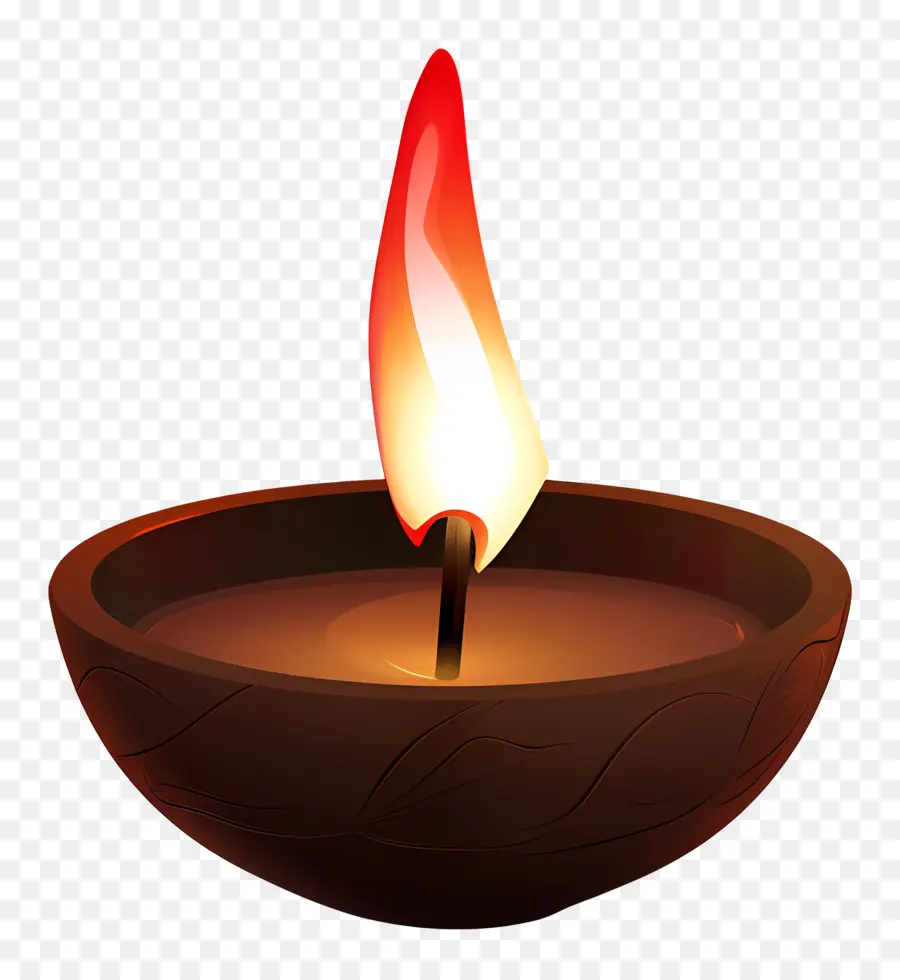 Diwali Diya，Lilin PNG