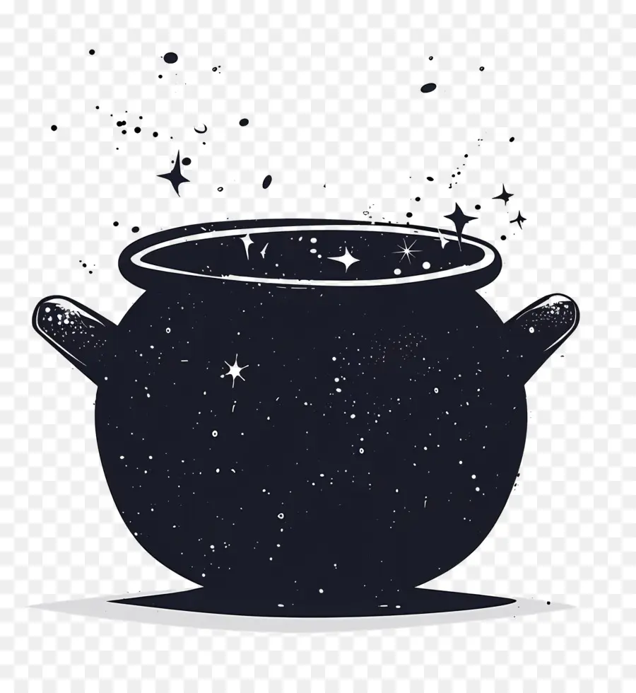 Witch Cauldron，Sihir PNG