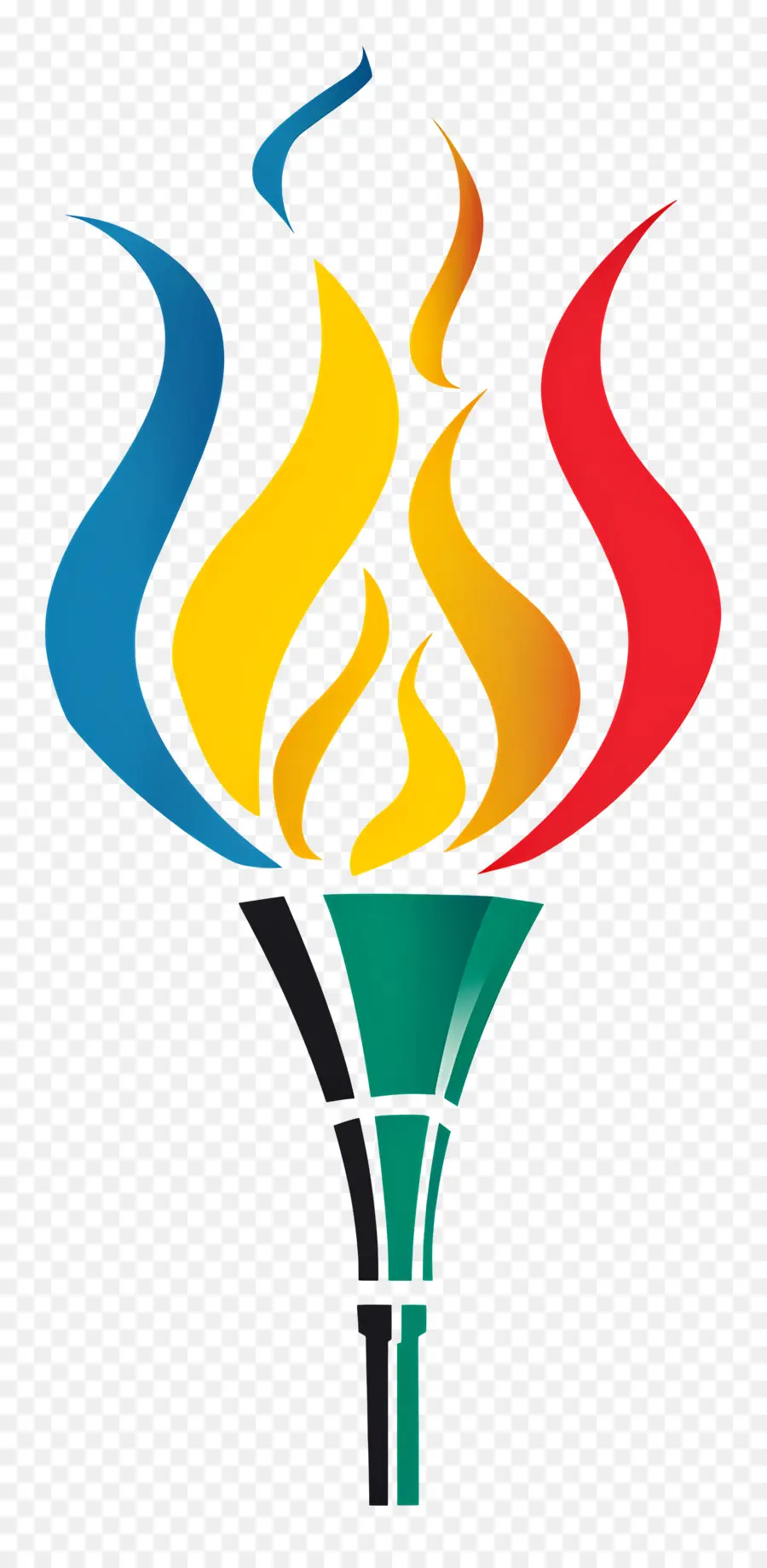 Obor Olimpiade，Api Logo PNG