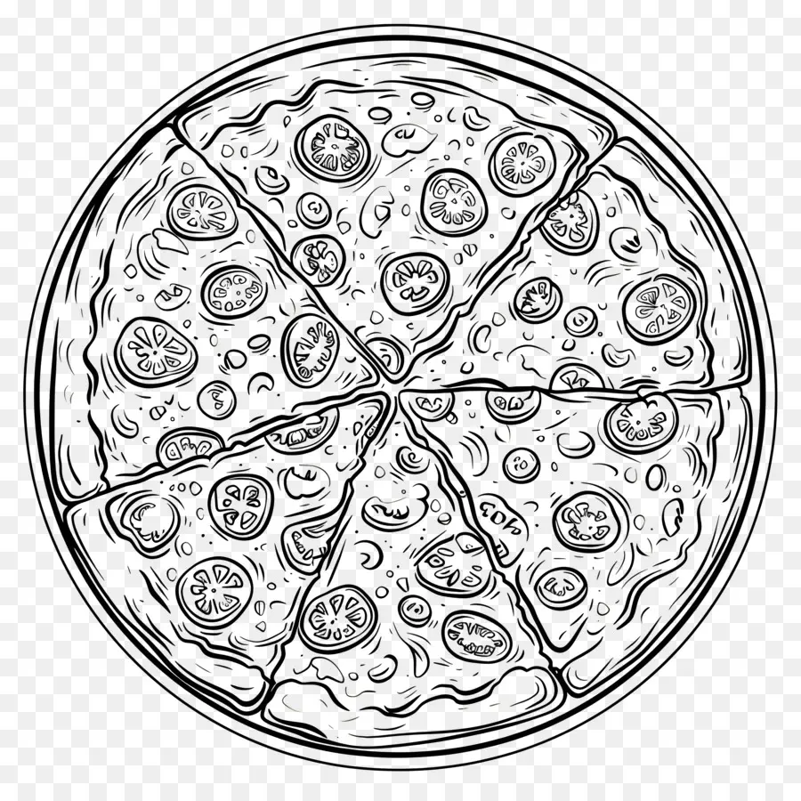 Pizza，Buah Buahan PNG