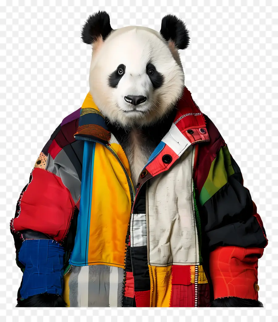 Panda，Warna Warni PNG