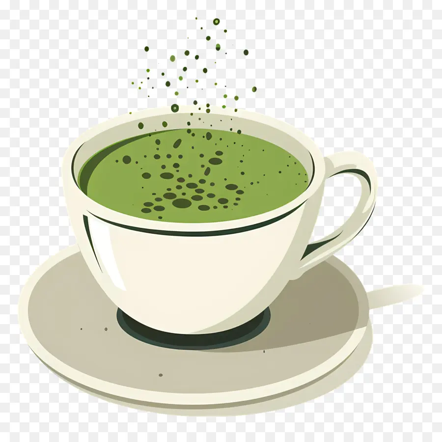 Matcha Teh，Krim Kocok PNG