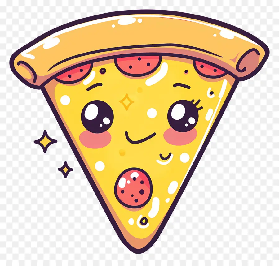 Pizza Lucu，Irisan Pizza PNG