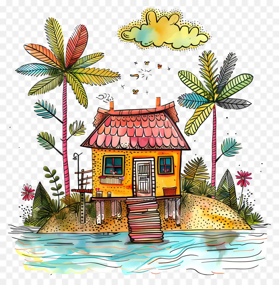 Rumah Musim Panas，Danau PNG