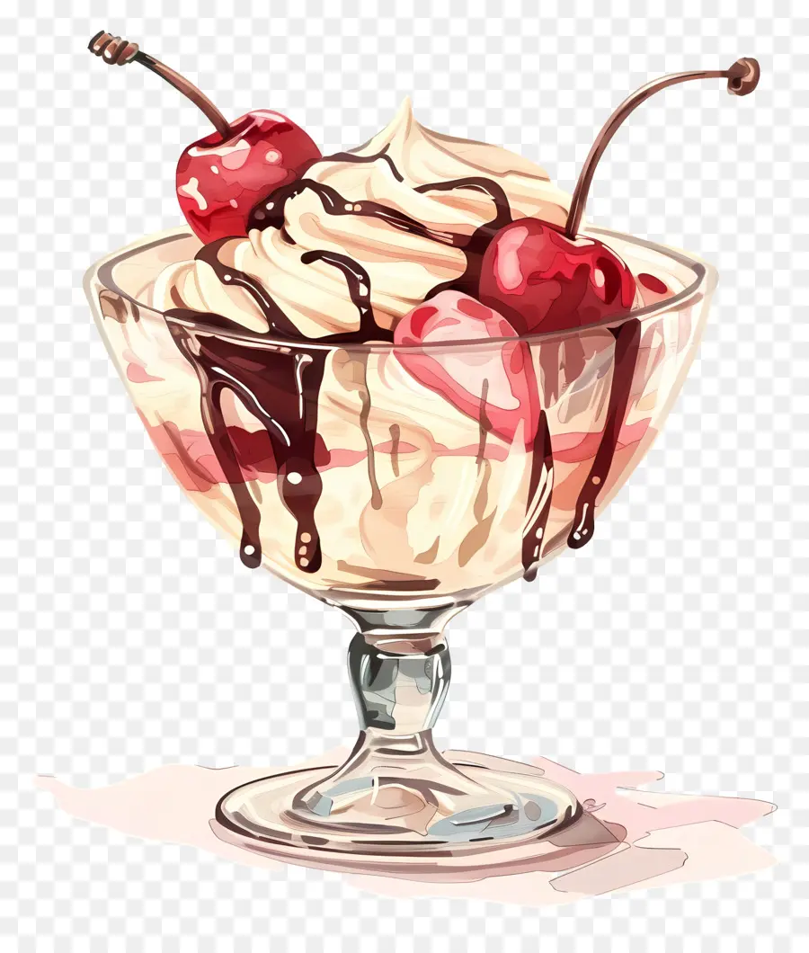 Es Krim Sundae，Sundae PNG