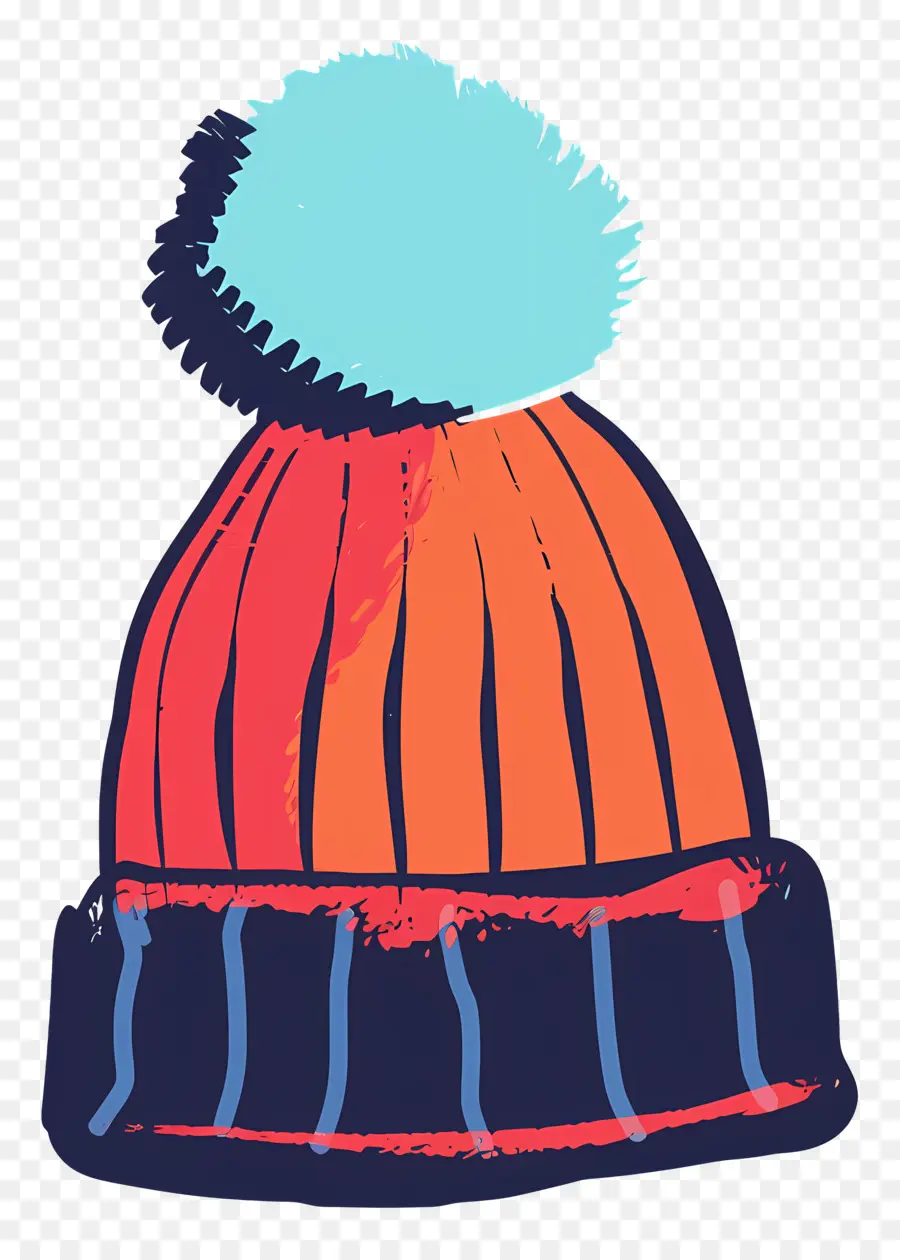 Musim Dingin Topi，Knit Beanie PNG