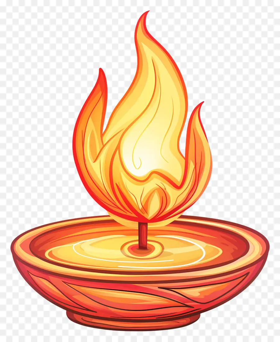 Lilin Diwali，Api PNG