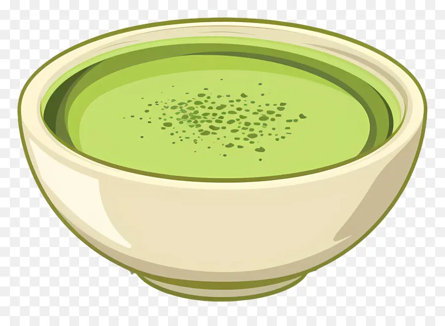 Teh Matcha，Sup Hijau PNG