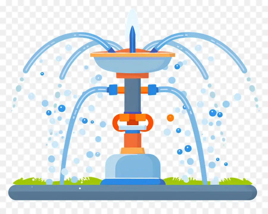 Air Sprinkler，Air Mancur DIY PNG