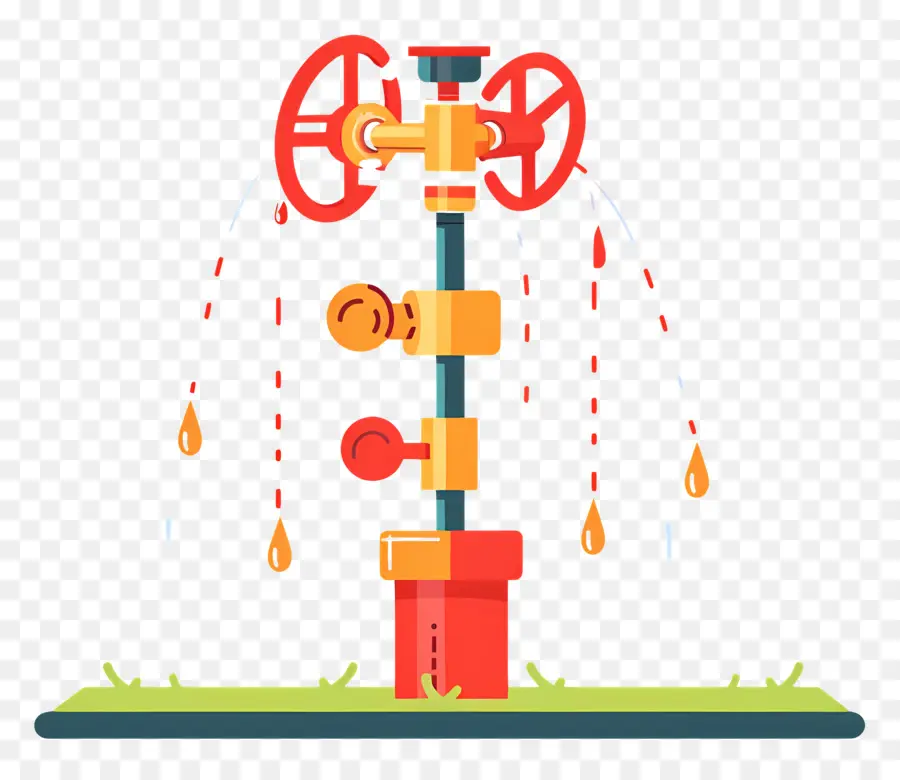 Penyiram Air，Rig Minyak PNG