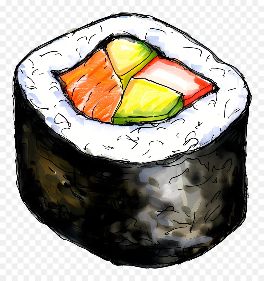 Sushi，Gulungan PNG