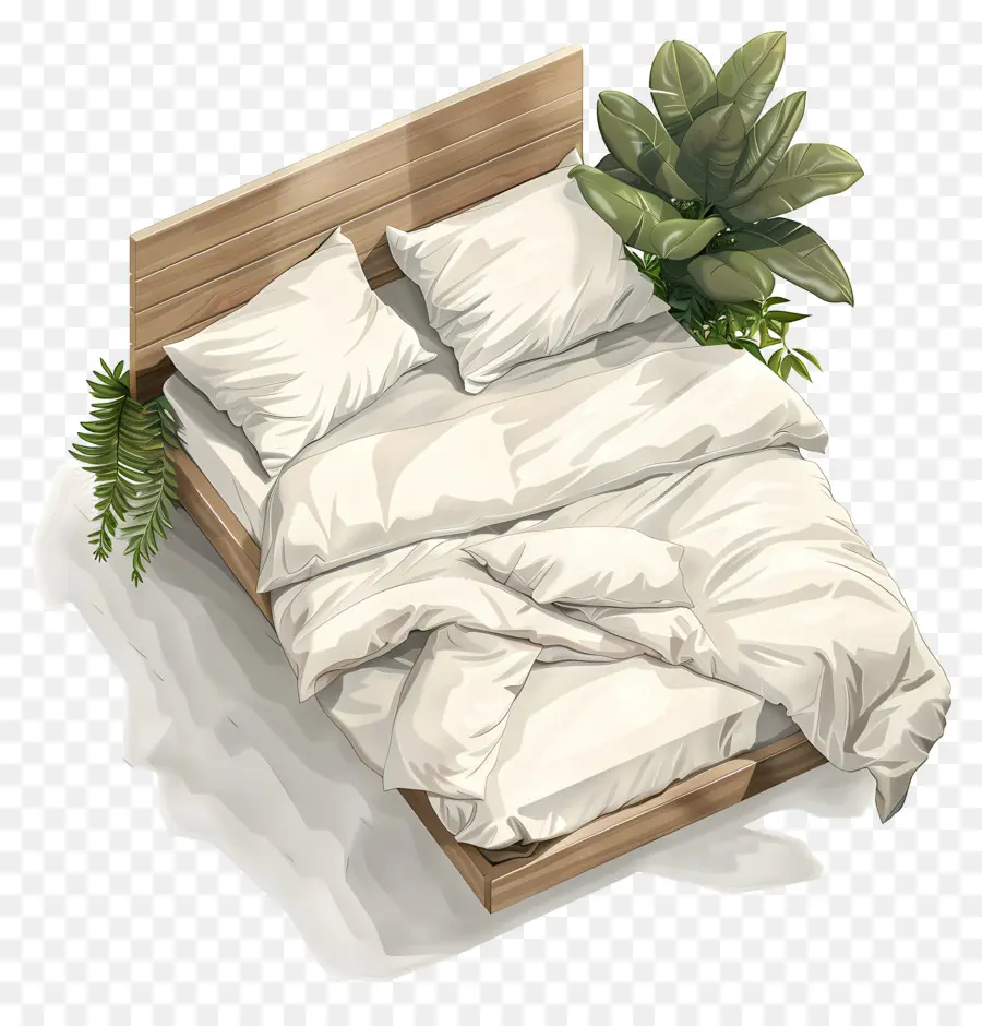 Tempat Tidur Modern，Tempat Tidur PNG
