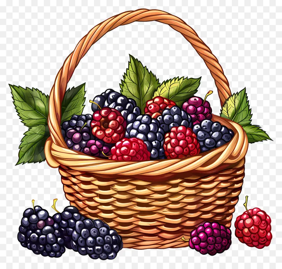 Buah Beri Musim Panas，Blackberry PNG