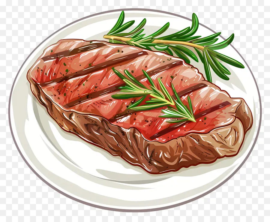 Steak，Rosemary PNG