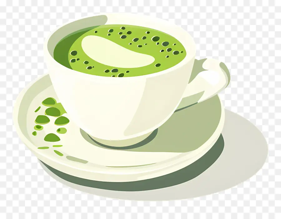 Matcha Teh，Teh Hijau PNG