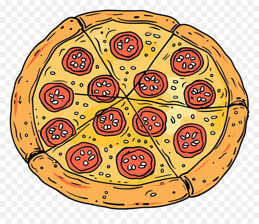 Pizza，Mengiris PNG