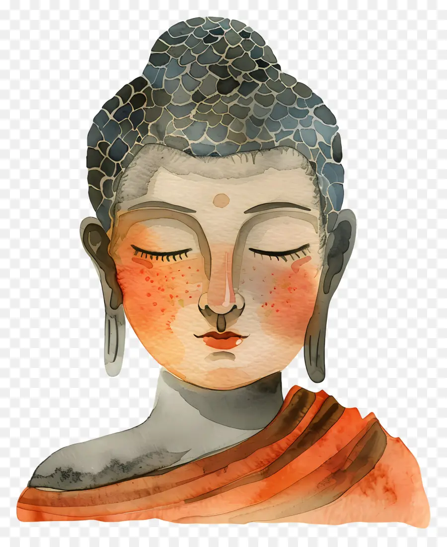 Potret Buddha，Budha PNG