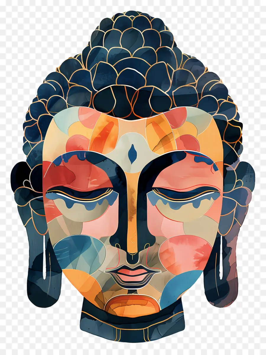 Potret Buddha，Buddha PNG