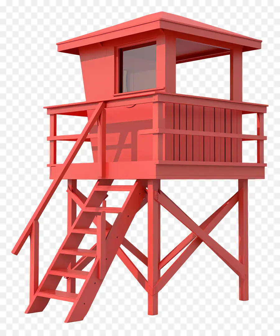 Stand Lifeguard，Menara Kayu Merah PNG