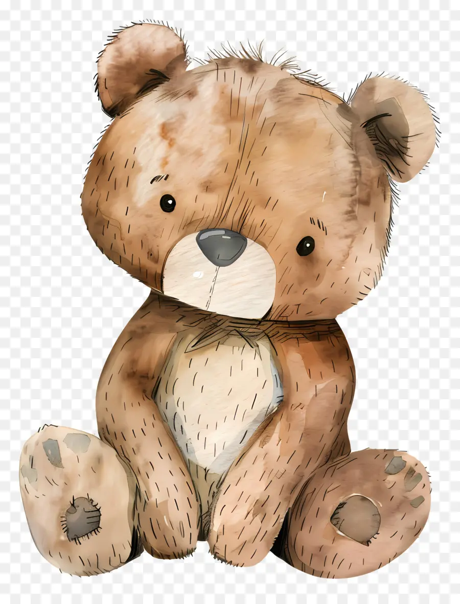 Boneka Beruang，Coklat PNG