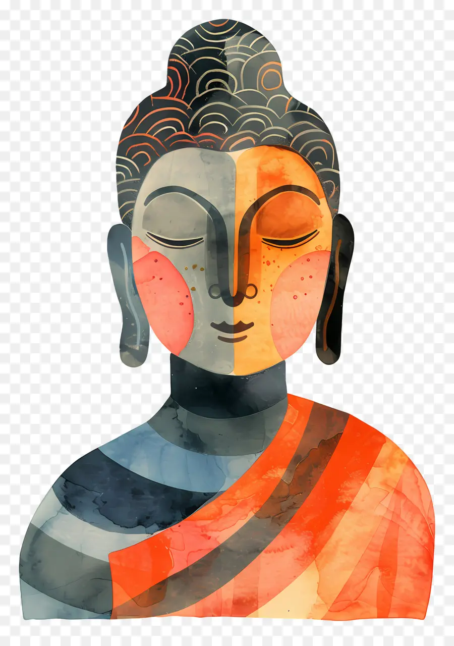 Potret Buddha，Budha PNG