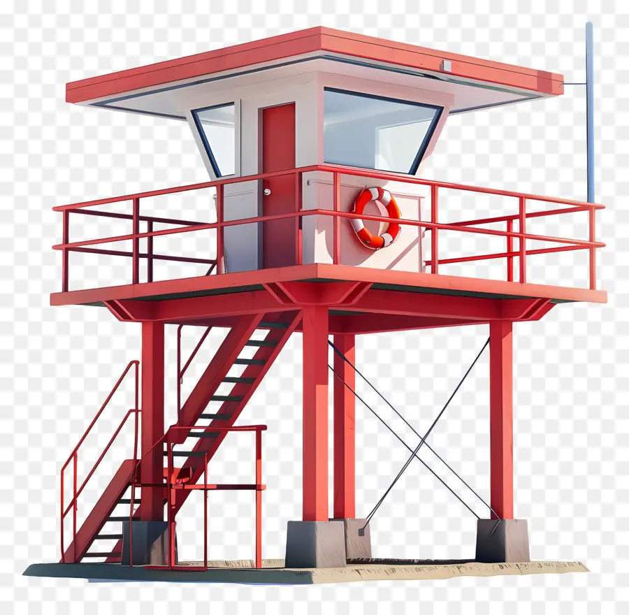 Stand Lifeguard，Menara Api PNG