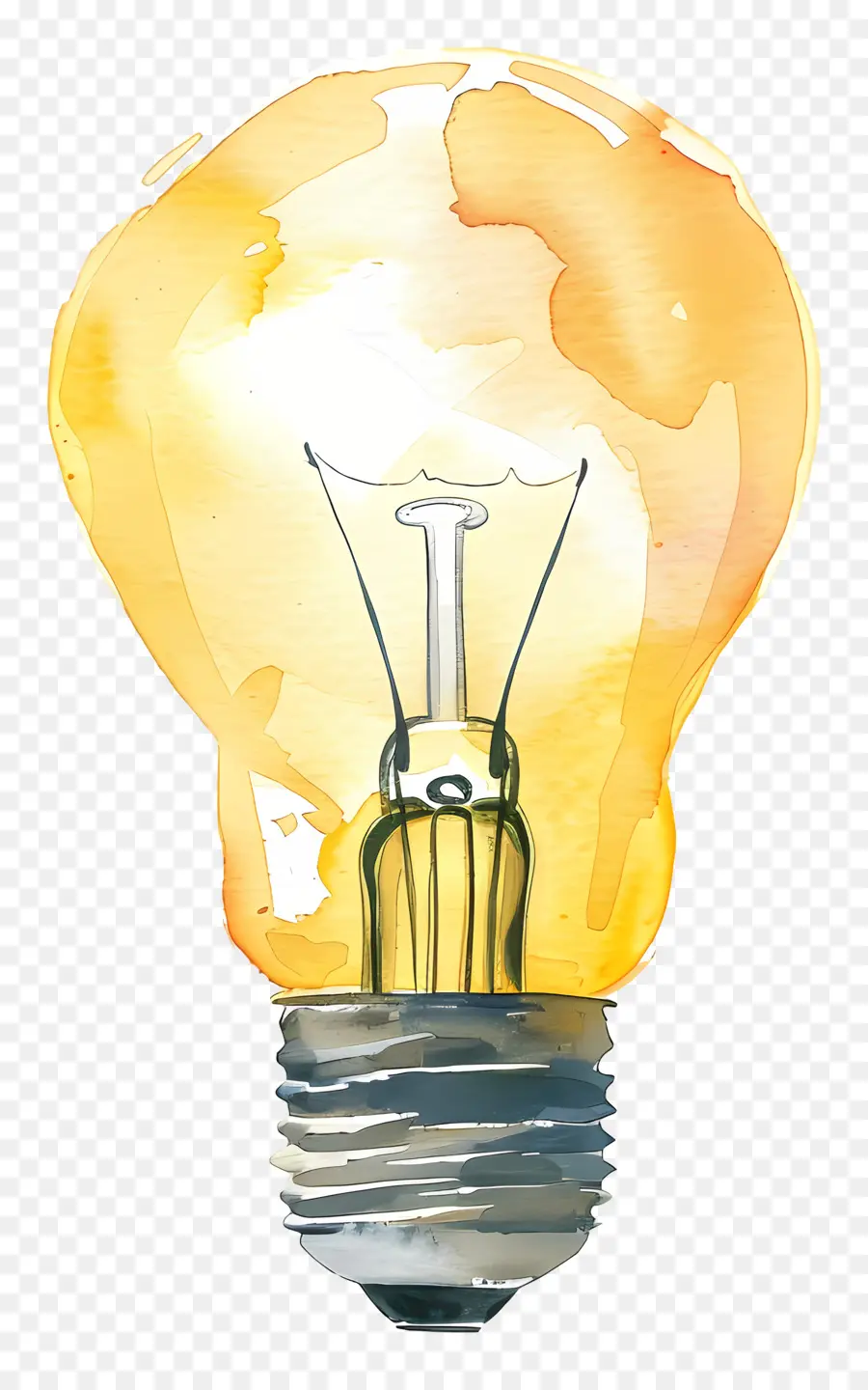 Bola Lampu，Ide PNG