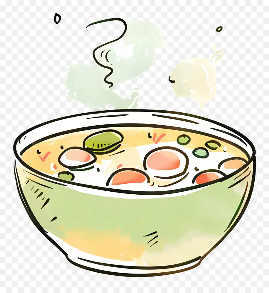 Mangkuk Sup，Sup Asia PNG