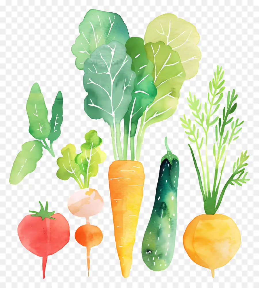 Sayuran，Lukisan Sayuran PNG