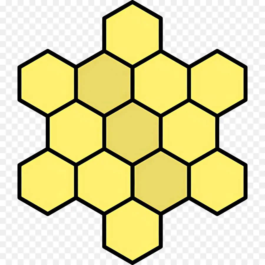 Sarang Lebah，Hexagon PNG