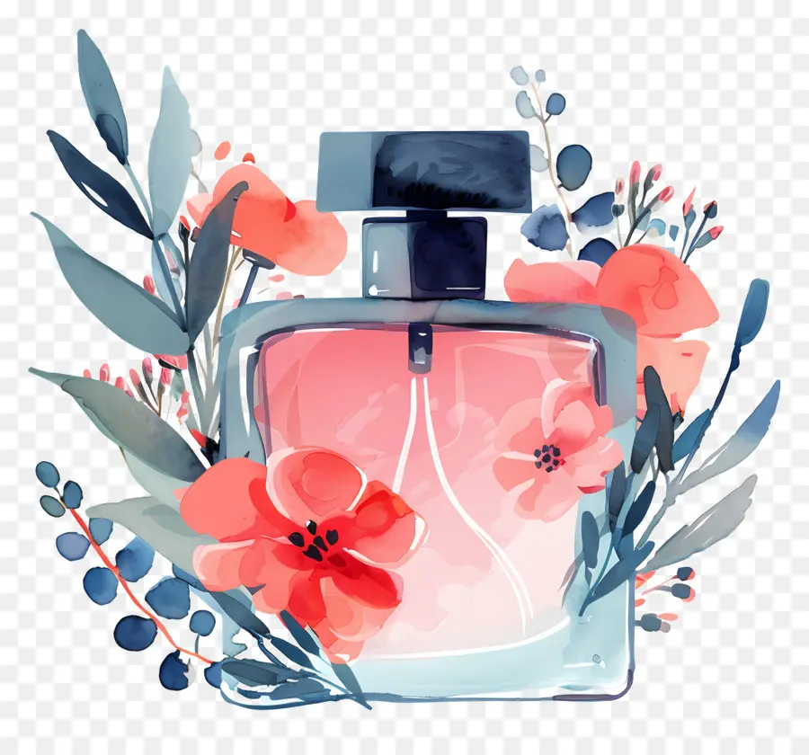 Parfum，Mawar Merah Muda PNG