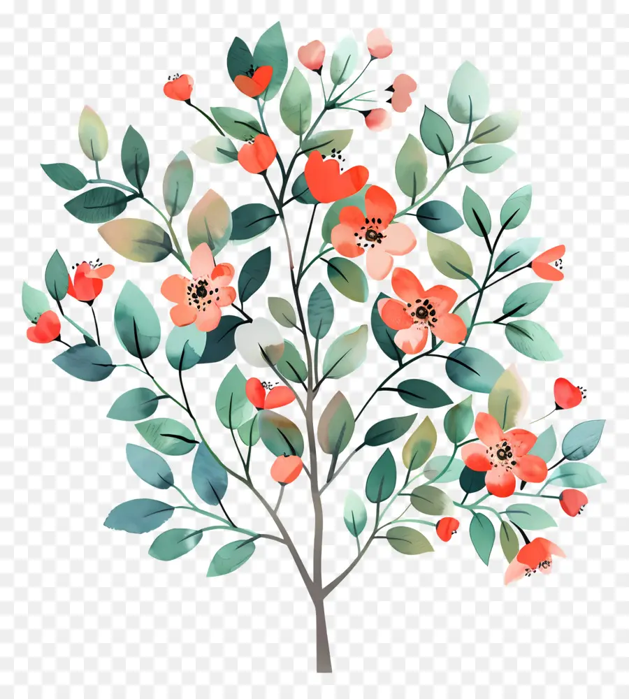 Bunga Semak，Pohon PNG