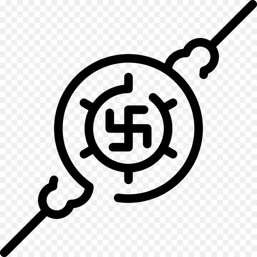 Rakhi，Simbol Swastika PNG