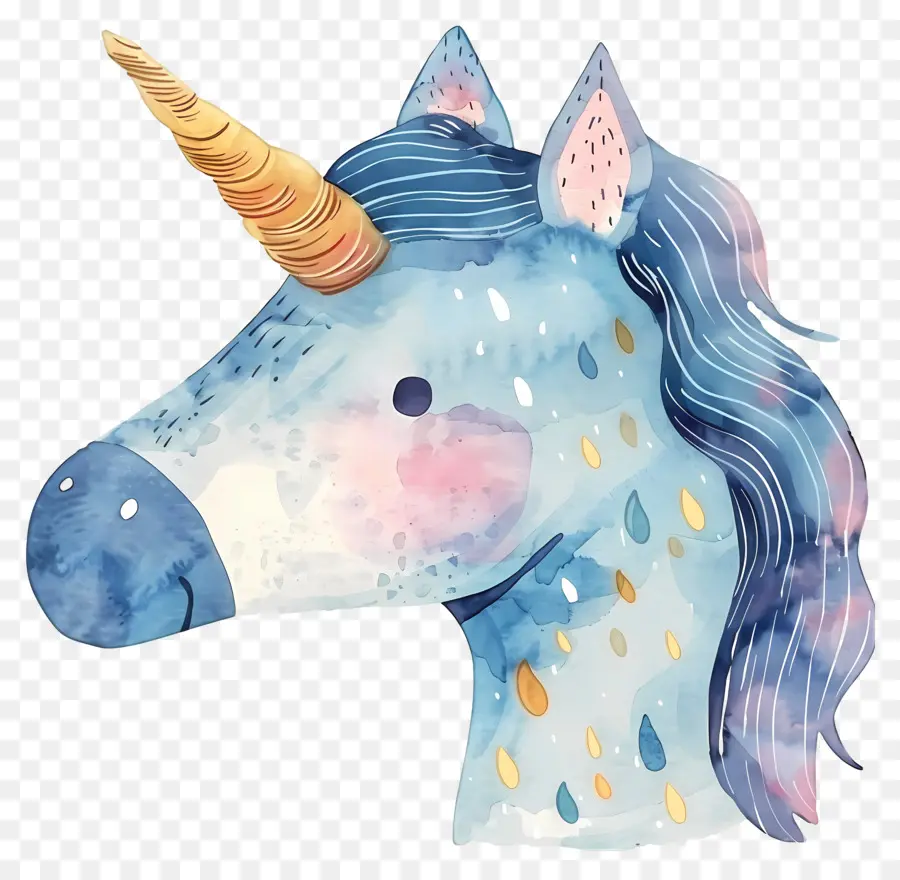 Wajah Unicorn，Unicorn PNG