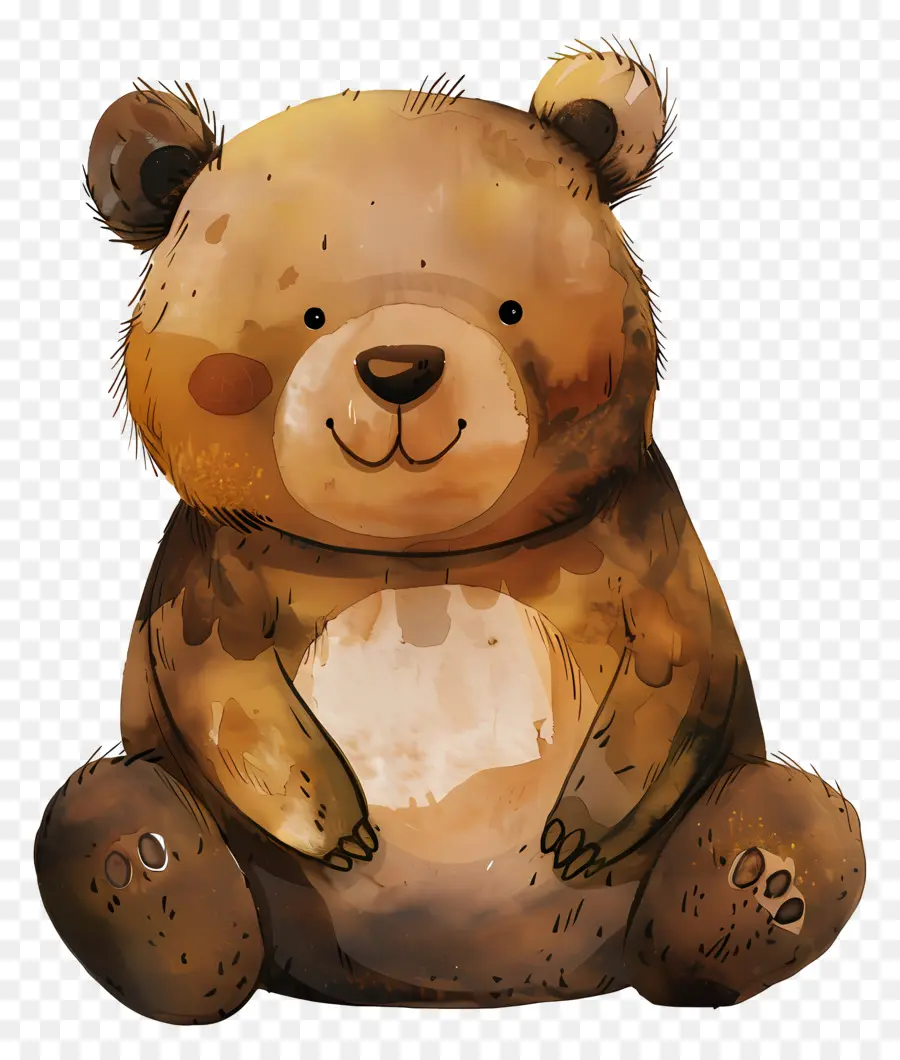 Boneka Beruang，Beruang Coklat PNG