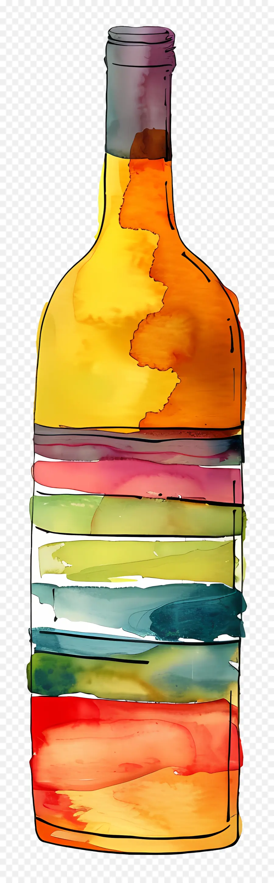 Botol Anggur，Botol Kaca PNG