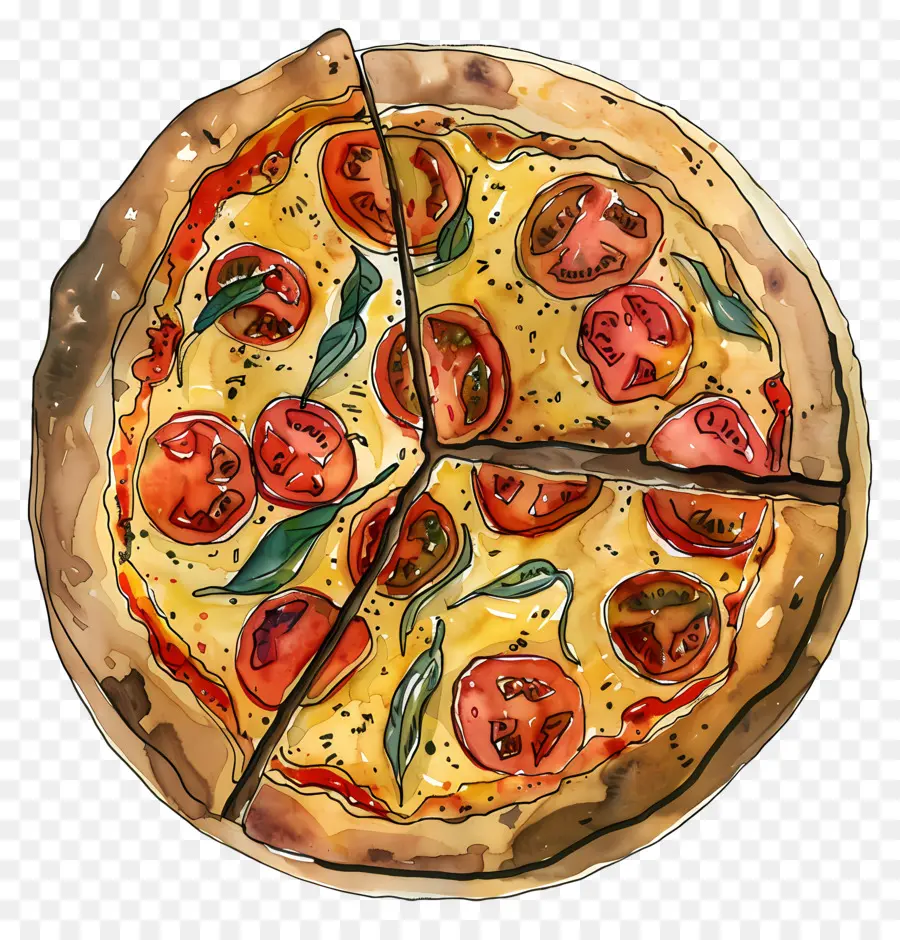 Pizza，Irisan Pizza PNG