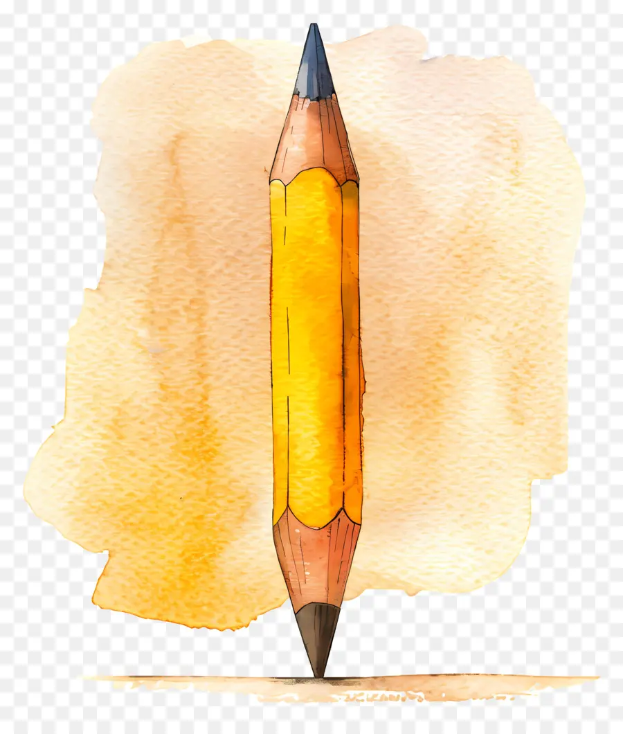 Kartun Pensil，Pensil Mengambang PNG