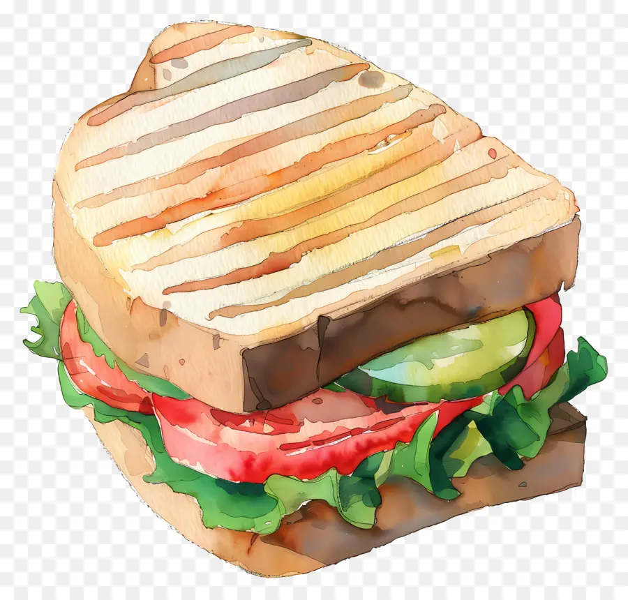 Sandwich，Panggang Sandwich PNG