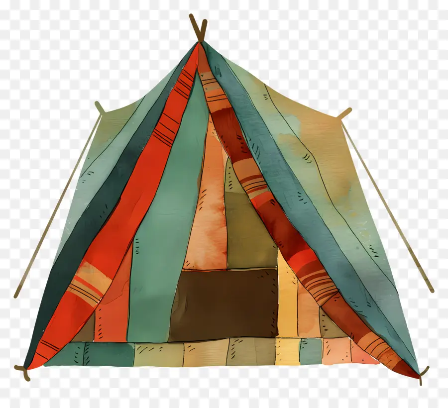 Tenda，Tenda Berwarna  Warni PNG